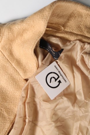 Damenmantel Zara, Größe L, Farbe Beige, Preis 13,64 €