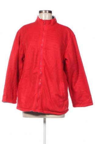 Γυναικεία ζακέτα fleece, Μέγεθος L, Χρώμα Κόκκινο, Τιμή 3,62 €