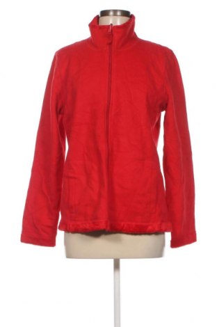 Γυναικεία ζακέτα fleece Basic Editions, Μέγεθος M, Χρώμα Κόκκινο, Τιμή 6,03 €