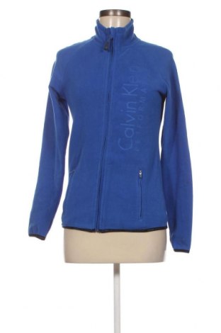 Damen Fleece Oberteil  Calvin Klein, Größe S, Farbe Blau, Preis 23,66 €