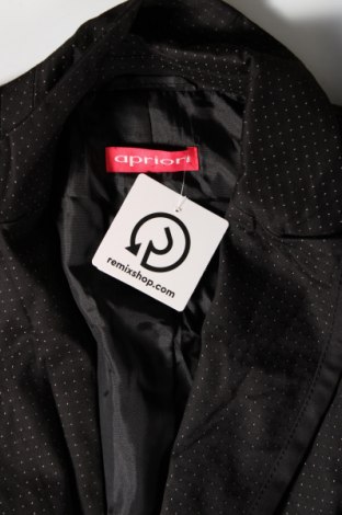 Γυναικείο σακάκι Apriori, Μέγεθος XL, Χρώμα Μαύρο, Τιμή 4,90 €