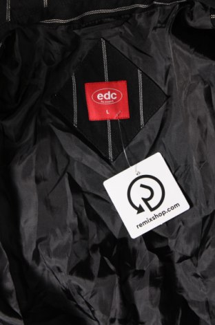 Дамско сако Edc By Esprit, Размер L, Цвят Черен, Цена 11,18 лв.
