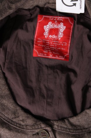 Γυναικείο σακάκι Edc By Esprit, Μέγεθος M, Χρώμα Καφέ, Τιμή 22,06 €