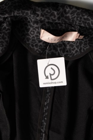 Γυναικείο σακάκι Esqualo, Μέγεθος S, Χρώμα Μαύρο, Τιμή 5,59 €
