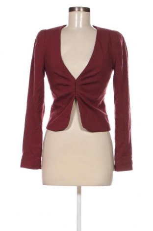 Γυναικείο σακάκι H&M, Μέγεθος XS, Χρώμα Κόκκινο, Τιμή 27,22 €
