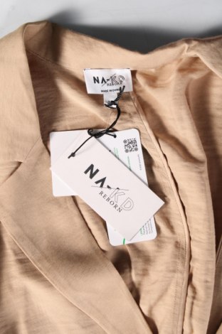 Γυναικείο σακάκι NA-KD, Μέγεθος S, Χρώμα  Μπέζ, Τιμή 11,30 €