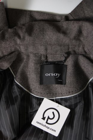 Γυναικείο σακάκι Orsay, Μέγεθος M, Χρώμα Γκρί, Τιμή 4,63 €