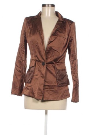 Дамско сако SHEIN, Размер XS, Цвят Кафяв, Цена 7,04 лв.