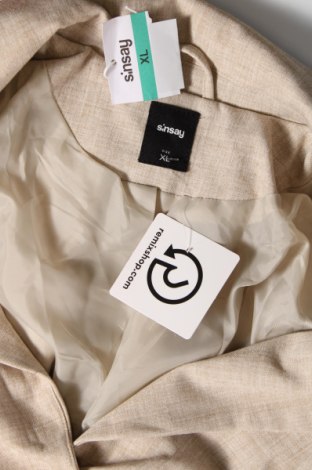 Γυναικείο σακάκι Sinsay, Μέγεθος XL, Χρώμα Πολύχρωμο, Τιμή 36,08 €