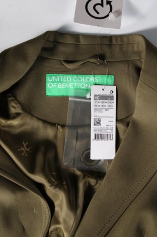 Damen Blazer United Colors Of Benetton, Größe XS, Farbe Grün, Preis € 66,49