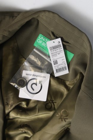 Дамско сако United Colors Of Benetton, Размер M, Цвят Зелен, Цена 32,25 лв.