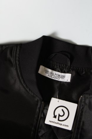 Γυναικείο μπουφάν Chiara Forthi, Μέγεθος S, Χρώμα Μαύρο, Τιμή 13,86 €