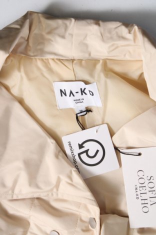 Γυναικείο μπουφάν NA-KD, Μέγεθος M, Χρώμα  Μπέζ, Τιμή 9,78 €