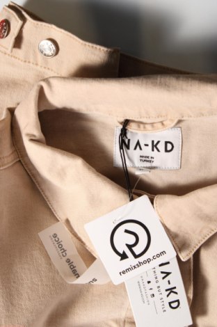 Γυναικείο μπουφάν NA-KD, Μέγεθος M, Χρώμα  Μπέζ, Τιμή 13,55 €