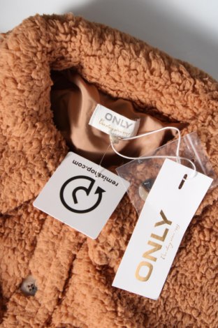 Γυναικείο μπουφάν ONLY, Μέγεθος L, Χρώμα Πορτοκαλί, Τιμή 11,41 €