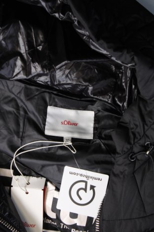 Γυναικείο μπουφάν S.Oliver, Μέγεθος XS, Χρώμα Μαύρο, Τιμή 82,99 €