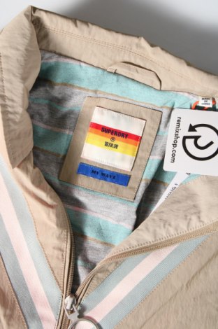 Γυναικείο μπουφάν Superdry, Μέγεθος S, Χρώμα  Μπέζ, Τιμή 80,41 €
