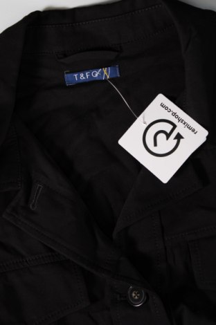 Damenjacke T&FG, Größe S, Farbe Schwarz, Preis 10,56 €