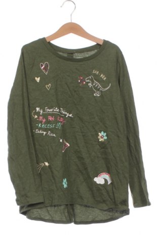 Детска блуза, Размер 13-14y/ 164-168 см, Цвят Зелен, Цена 4,80 лв.
