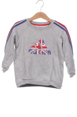 Детска блуза Adidas, Размер 3-4y/ 104-110 см, Цвят Сив, Цена 36,00 лв.
