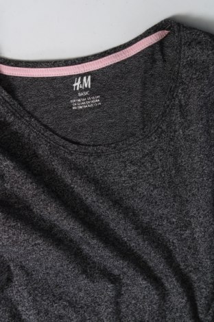 Bluză pentru copii H&M, Mărime 12-13y/ 158-164 cm, Culoare Gri, Preț 8,42 Lei
