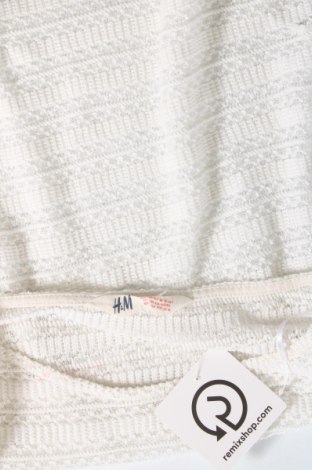Dziecięca bluzka H&M, Rozmiar 12-13y/ 158-164 cm, Kolor Biały, Cena 76,77 zł