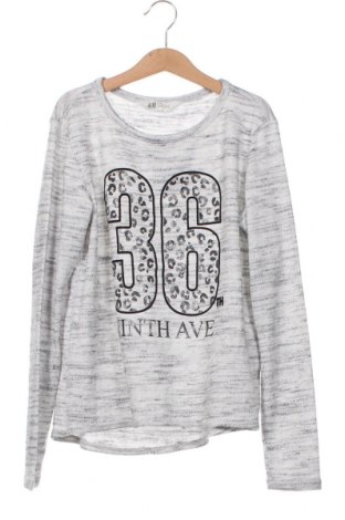 Kinder Shirt H&M, Größe 10-11y/ 146-152 cm, Farbe Grau, Preis € 1,84
