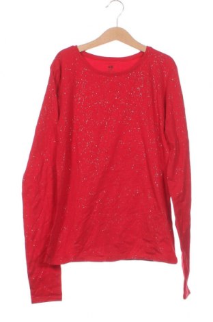 Детска блуза H&M, Размер 15-18y/ 170-176 см, Цвят Червен, Цена 4,40 лв.