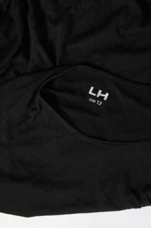 Детска блуза LH By La  Halle, Размер 11-12y/ 152-158 см, Цвят Черен, Цена 4,75 лв.