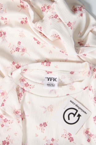 Детска блуза Y.F.K., Размер 10-11y/ 146-152 см, Цвят Бежов, Цена 5,28 лв.