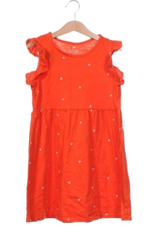 Детска рокля H&M, Размер 6-7y/ 122-128 см, Цвят Оранжев, Цена 15,75 лв.