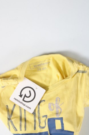 Dziecięcy T-shirt In Extenso, Rozmiar 9-12m/ 74-80 cm, Kolor Żółty, Cena 50,57 zł