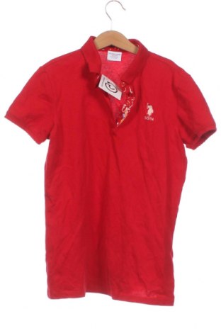Gyerek póló U.S. Polo Assn., Méret 11-12y / 152-158 cm, Szín Piros, Ár 9 641 Ft