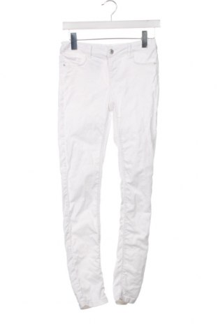 Pantaloni pentru copii Name It, Mărime 13-14y/ 164-168 cm, Culoare Alb, Preț 41,21 Lei