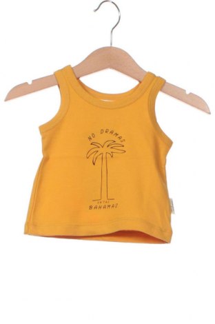 Μπλουζάκι αμάνικο παιδικό Little Indians, Μέγεθος 0-1m/ 50 εκ., Χρώμα Κίτρινο, Τιμή 2,39 €