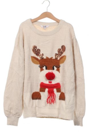Pulover pentru copii, Mărime 12-13y/ 158-164 cm, Culoare Bej, Preț 88,82 Lei