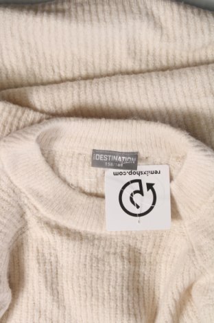 Детски пуловер, Размер 12-13y/ 158-164 см, Цвят Бежов, Цена 6,60 лв.