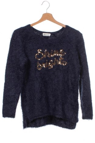 Детски пуловер H&M, Размер 12-13y/ 158-164 см, Цвят Син, Цена 7,75 лв.