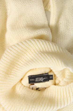 Детски пуловер H&M, Размер 14-15y/ 168-170 см, Цвят Екрю, Цена 10,20 лв.