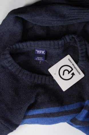 Pulover pentru copii Yfk, Mărime 12-13y/ 158-164 cm, Culoare Albastru, Preț 15,66 Lei