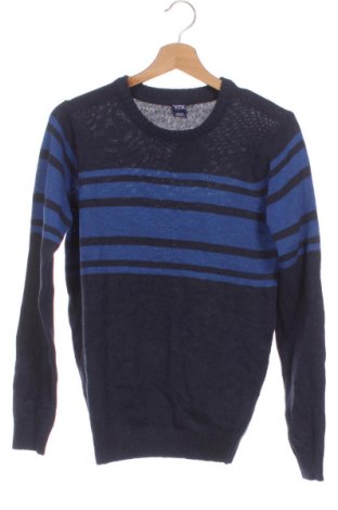 Детски пуловер Yfk, Размер 12-13y/ 158-164 см, Цвят Син, Цена 5,60 лв.
