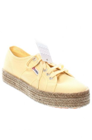 Espadrilles Superga, Größe 41, Farbe Gelb, Preis 22,99 €