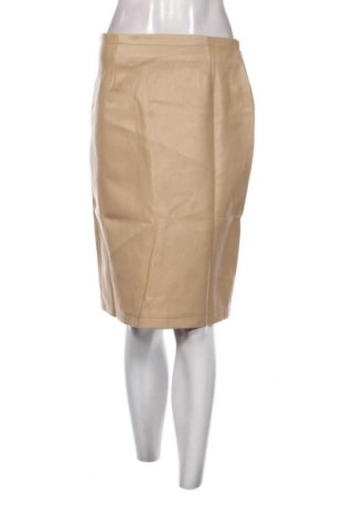 Δερμάτινη φούστα, Μέγεθος S, Χρώμα  Μπέζ, Τιμή 4,03 €