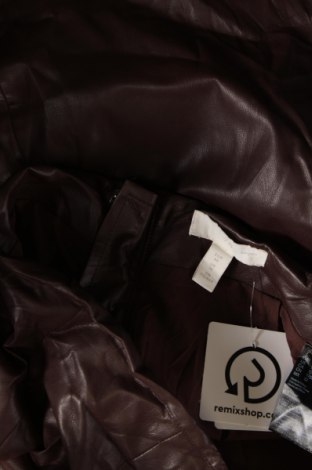 Kožená sukně  H&D, Velikost XL, Barva Červená, Cena  462,00 Kč