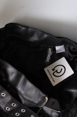 Kožená sukňa  H&M Divided, Veľkosť M, Farba Čierna, Cena  2,79 €