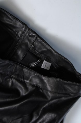 Δερμάτινη φούστα H&M Divided, Μέγεθος M, Χρώμα Μαύρο, Τιμή 2,69 €