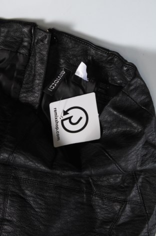 Δερμάτινη φούστα H&M Divided, Μέγεθος XS, Χρώμα Μαύρο, Τιμή 1,97 €