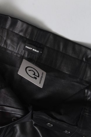 Δερμάτινη φούστα Tally Weijl, Μέγεθος M, Χρώμα Μαύρο, Τιμή 2,69 €