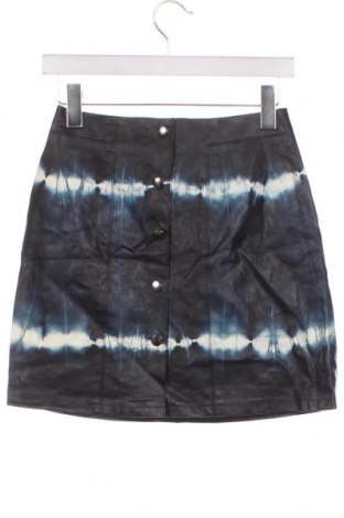 Δερμάτινη φούστα Zara, Μέγεθος XS, Χρώμα Πολύχρωμο, Τιμή 12,37 €