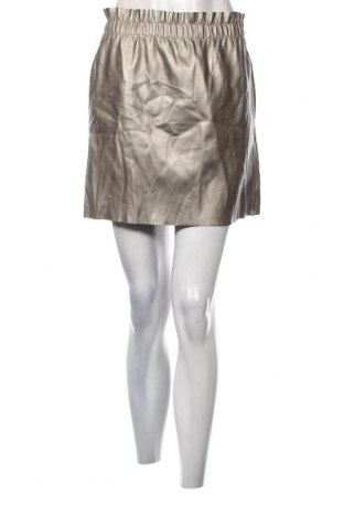 Δερμάτινη φούστα Zara Knitwear, Μέγεθος S, Χρώμα  Μπέζ, Τιμή 2,97 €